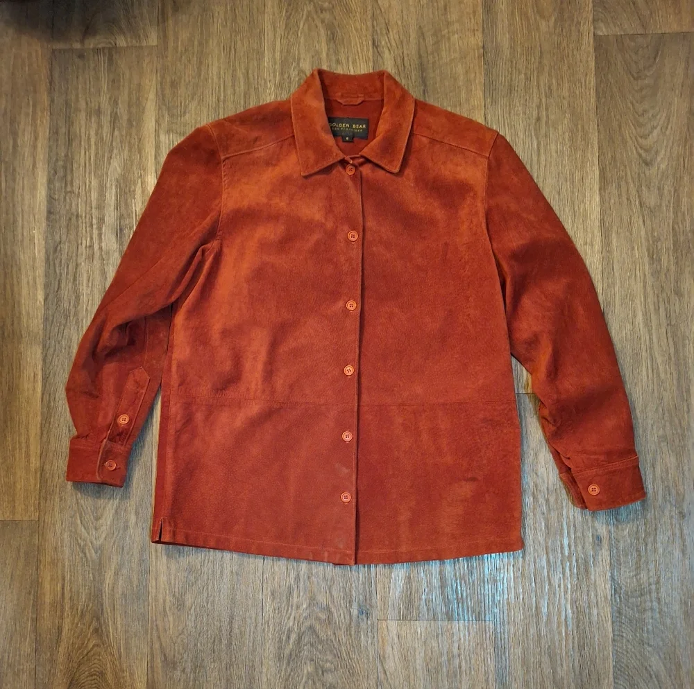 Vintage Golden Bear San Francisco Red Leather Jacket. - Picture 11 of 15